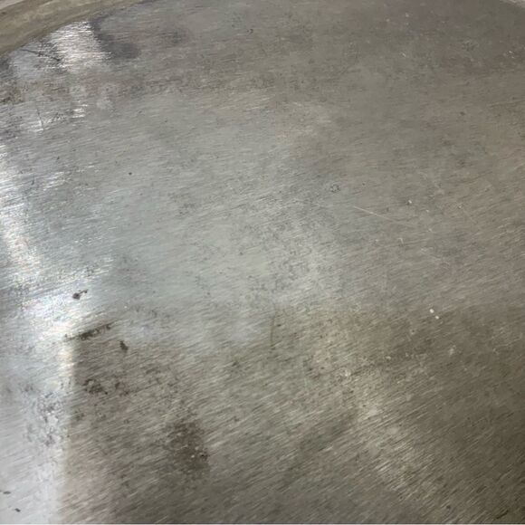 Texas  map embossed pewter large siver plate tray - Picture 5 of 6